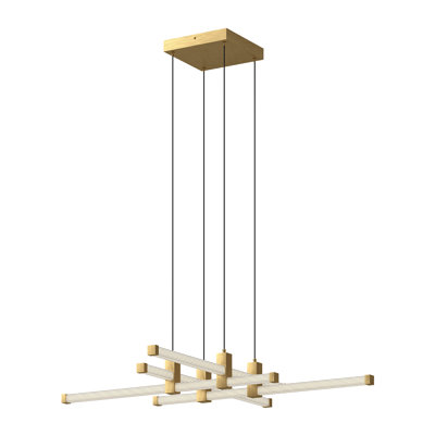 Blade 4 - Light LED Chandelier