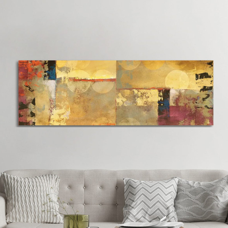 Perceptive by Lanie Loreth - Panoramic Painting on Canvas, Wrapped Canvas, 60.96cm H x 182.88cm W x 3.81cm D