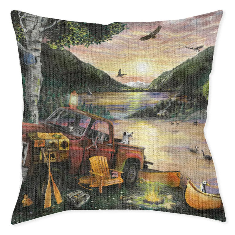 Coussin décoratif Sunset Lake