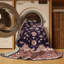 Tapis mauve lavable à la machine-935198701