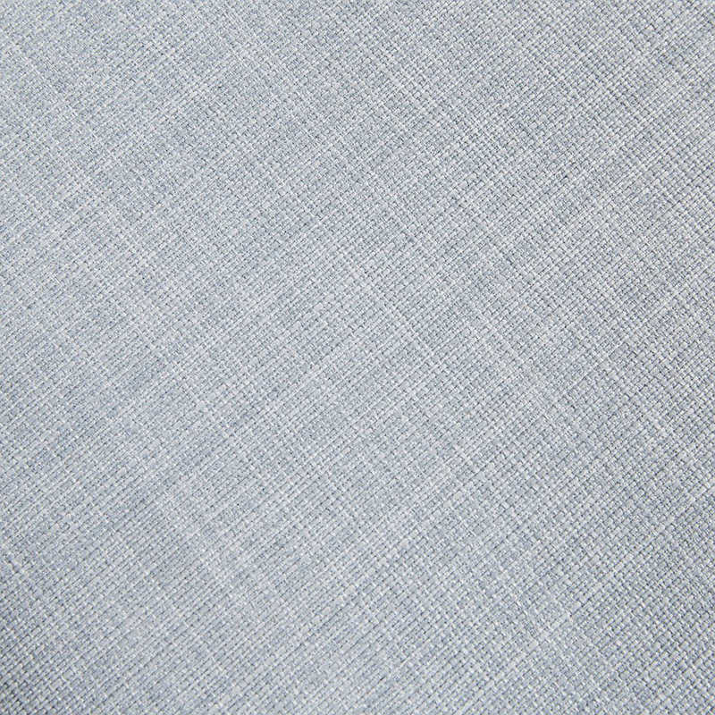 Fauteuil Accent, Tissu gris pâle, Bois beige