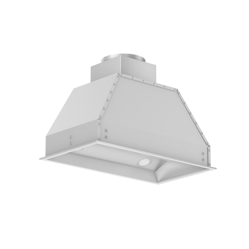 34" 700 CFM Ducted Insert Range Hood in Brushed Stainless Steel