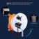10 in. Multi-Function Adjustable Handheld Shower Head 2.5 GPM in Chrome