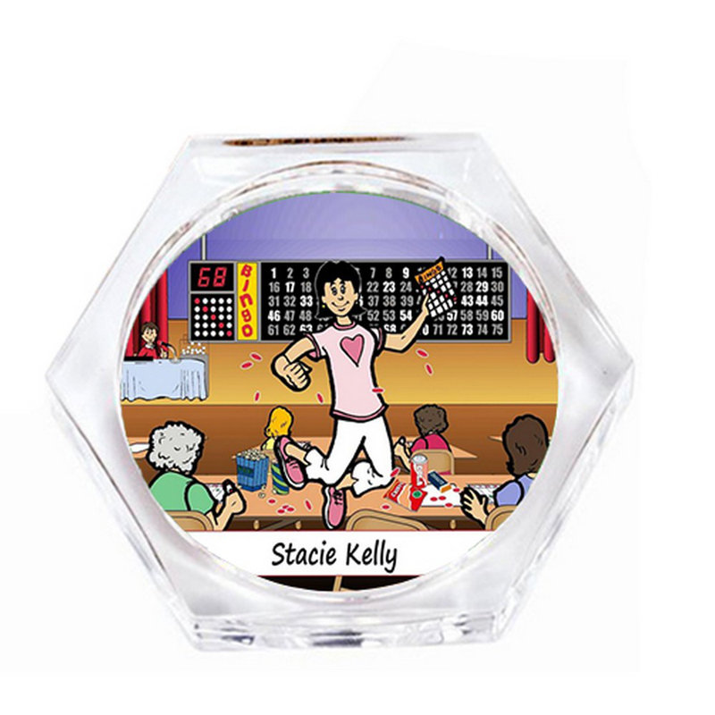 Ensemble de 4 sous-verres personnalisés, Oui