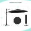 Parasol en porte-à-faux 11 'Bevins-730251392
