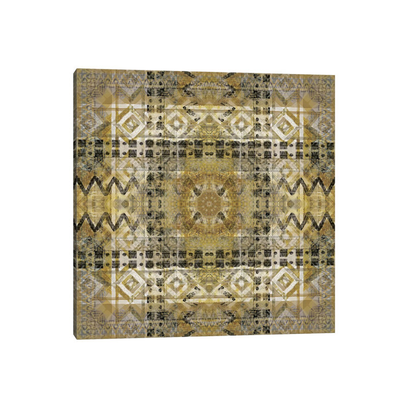 Kaleidoscope Tribal by Nan - Wrapped Canvas Print, 93.98cm H x 93.98cm W x 1.91cm D