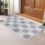 Modern Non-Slip Area Rugs – Grey Cream – Living Room, Hallway Runner, Kitchen & Door Mat – Multiple Sizes-1157450643