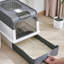 Plastic Self-Cleaning Litter Box