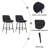 Counter Height Swivel Bar Stools Set Of 2, 360° Swivel Upholstered Barstools With Back And Metal Legs-1083235443