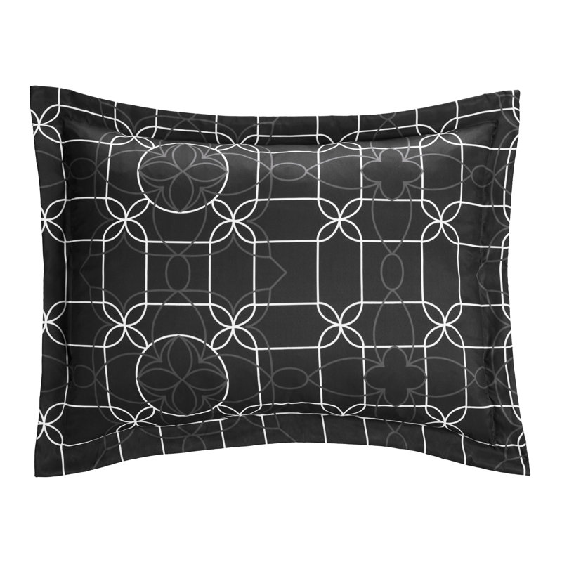 Polyester Geometric Shapes Comforter, King Comforter + 8 Additional Pieces
