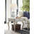 Shaylene Solid Wood Top End Table with Storage