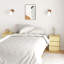 Goldmon 40cm W Solid Wood Bedside Table-655339015