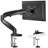 Pneumatic Arm Full Motion Single Monitor Universal Desk Mount