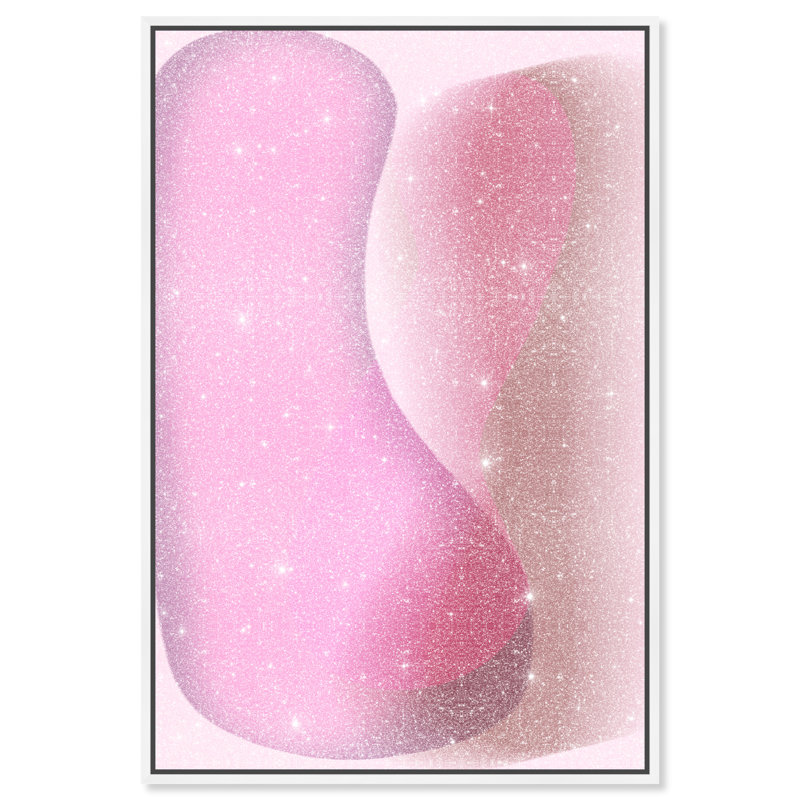 Dancing Lovers Print by Oliver Gal, 46"H x 31"W, White Floater Frame