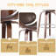 Tabouret de bar pivotant Mid-Century-530386913