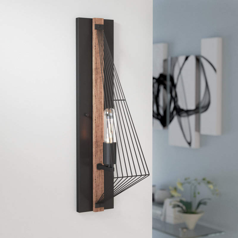 Giolou Steel Flush Mounted Sconce