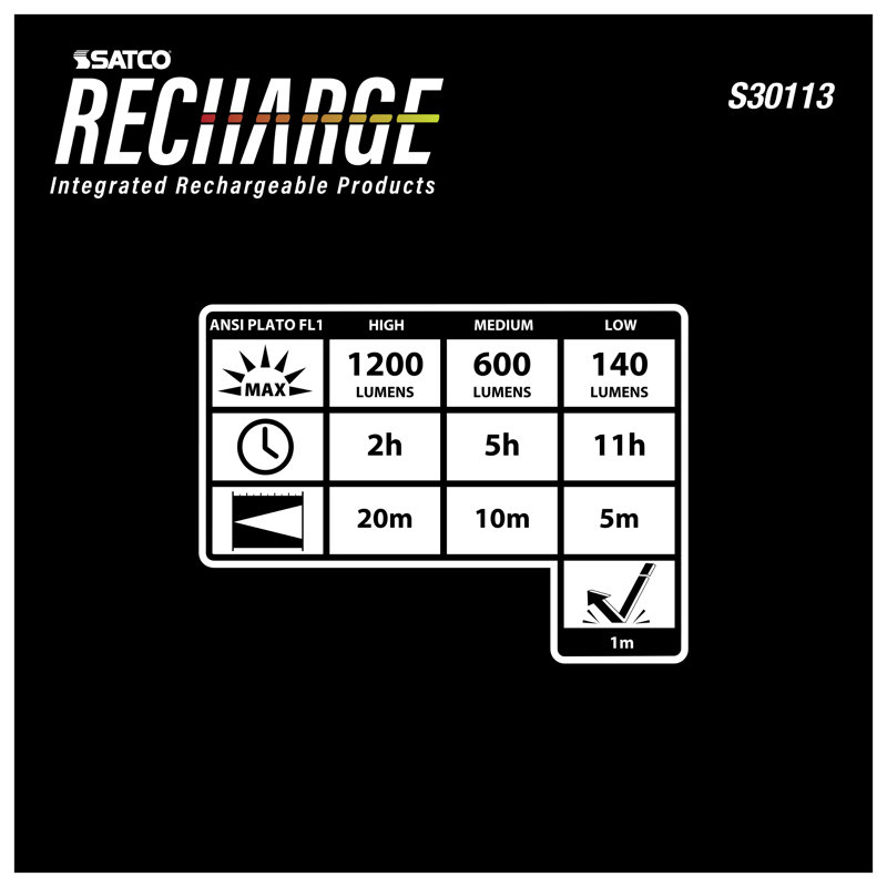 Recharge Square / Rectangular Lantern