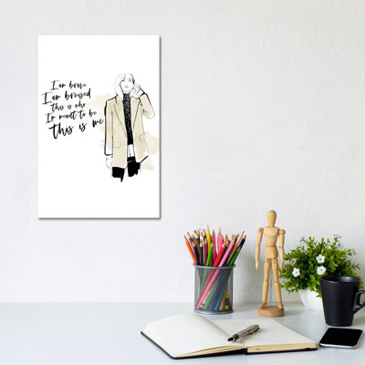 This Is Me by Alison Petrie - Wrapped Canvas Print