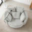 Fauteuil demi-tonneau pivotant à 360 °-751457041