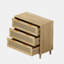 Console de rangement en rotin 3 tiroirs-985858423
