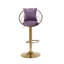 Hauteur réglable de la chaise de bar rotative à 360 degrés - H 42 po x l 21 po x P 18 po-97179146