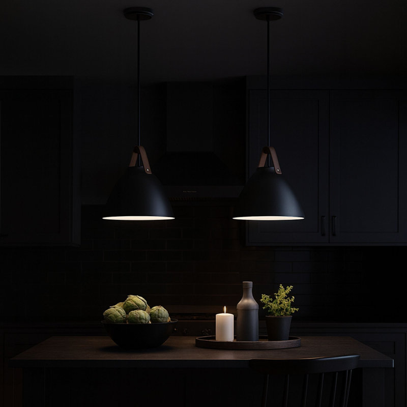 Luminaire suspendu 1 lumière 12,25 po Tuxford