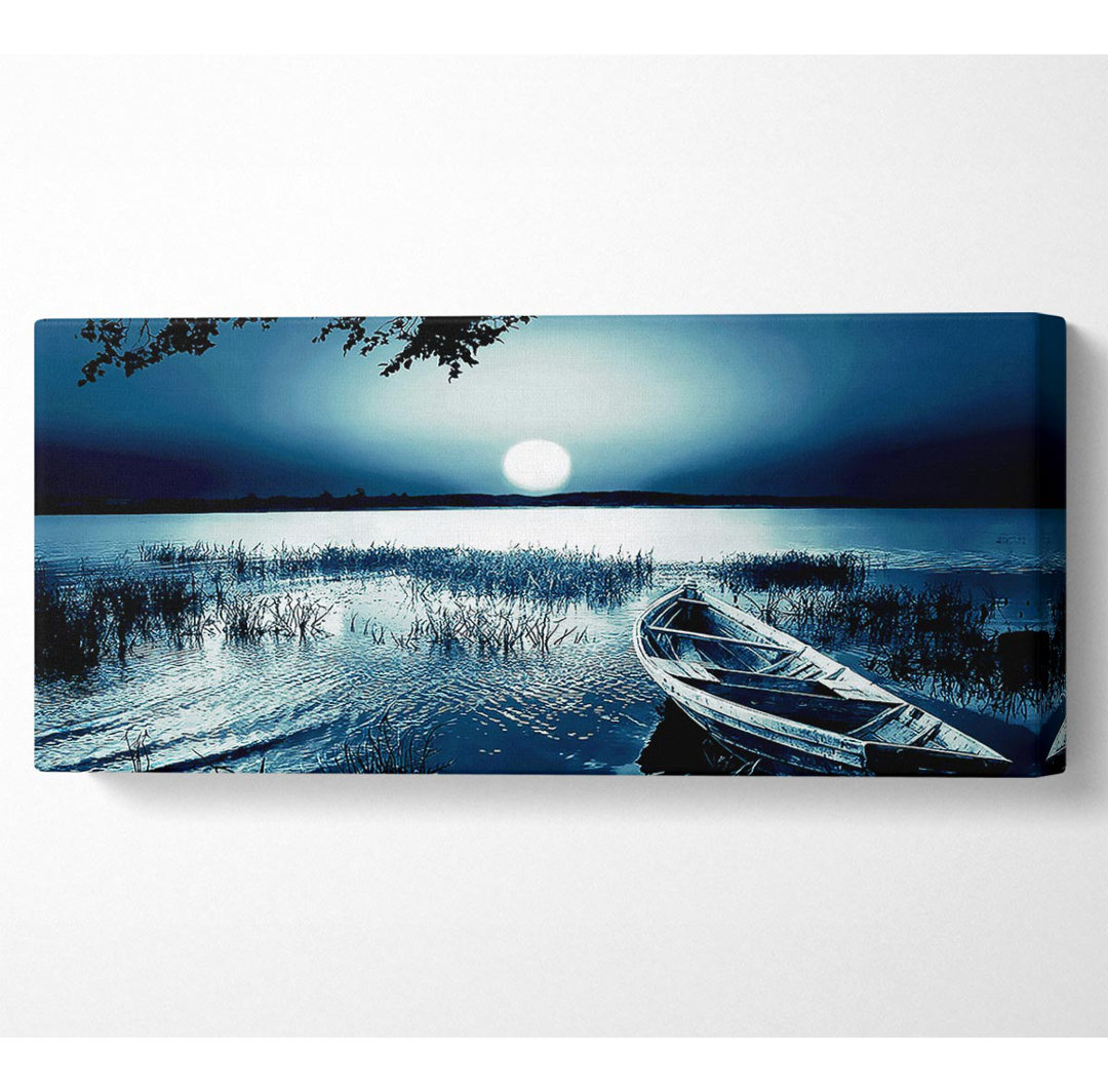 Moonlit River - Kunstdrucke auf Leinwand - Wrapped Canvas