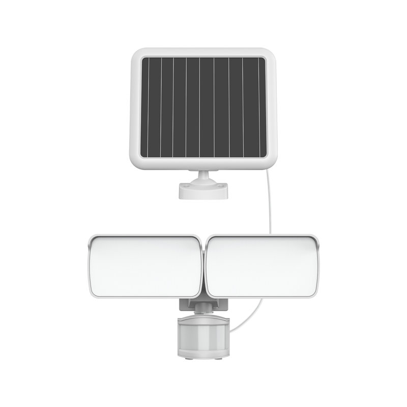 LED Solar Power Battery Operated Outdoor Security Area Light with Motion Sensor