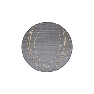 Machine Washable Gray Area Rug