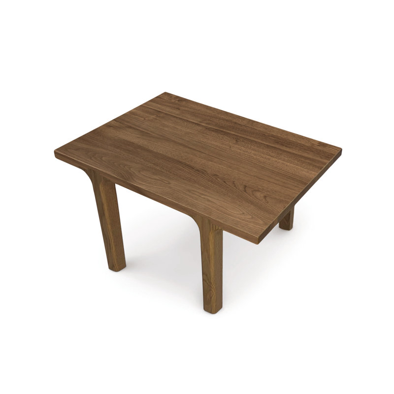 Sierra Solid Wood Coffee Table, Natural Walnut