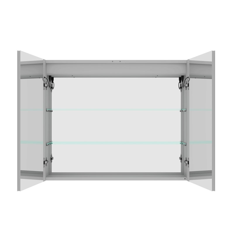 Rangement pour salle de bain Albulena, H 30 po x l 36 po x P 5 po