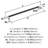 Esquire 18" Center to Center Appliance Pull-92144726