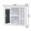 Armoire murale contemporaine pour salle de bain avec miroir, armoire de rangement murale élégante pour les essentiels du quotidien-1361738679