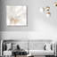 Neutral Flow I Canvas Abstract Print by Oliver Gal, Black Frame, 12 x 12-628943408-628943411