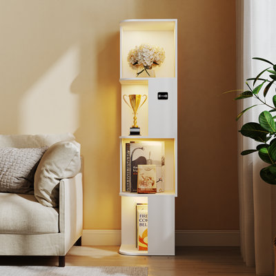 Bookcase With Human Sensor Function