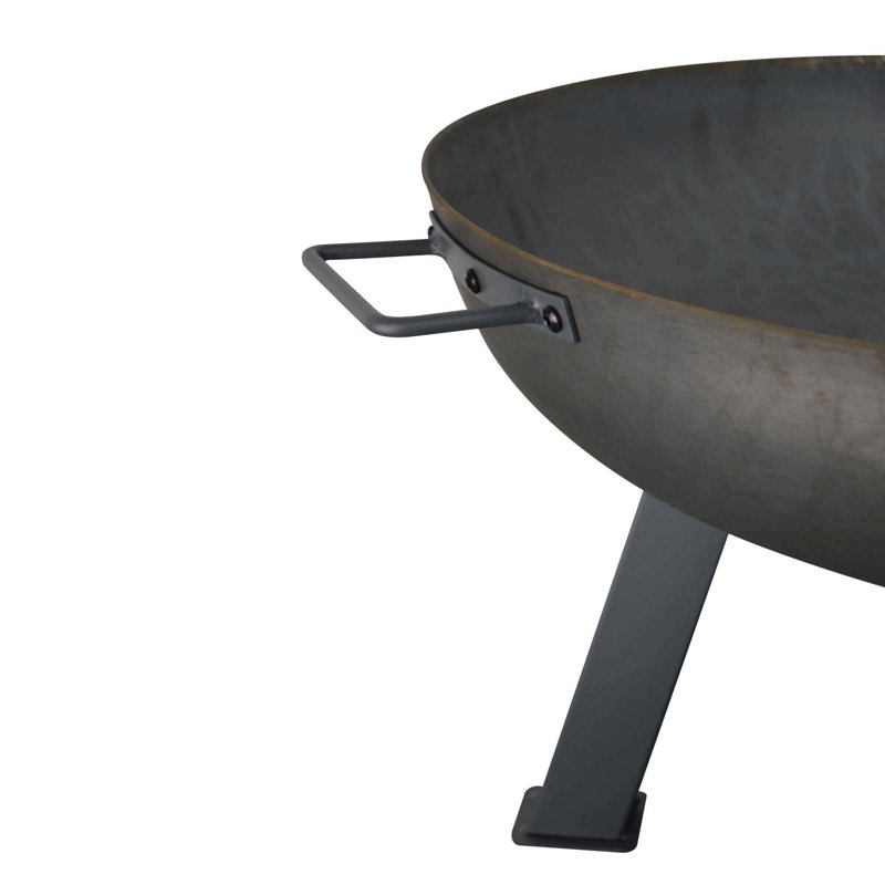 Round Metal Wood Burning Smokeless Fire Pit