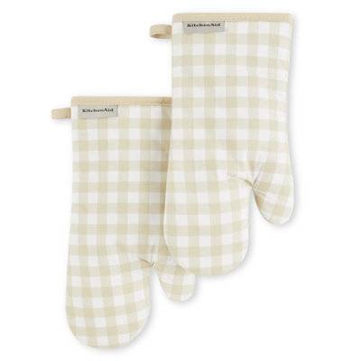 Ensemble de 2 gants de cuisine KitchenAid Gingham, 7 po x 13 po