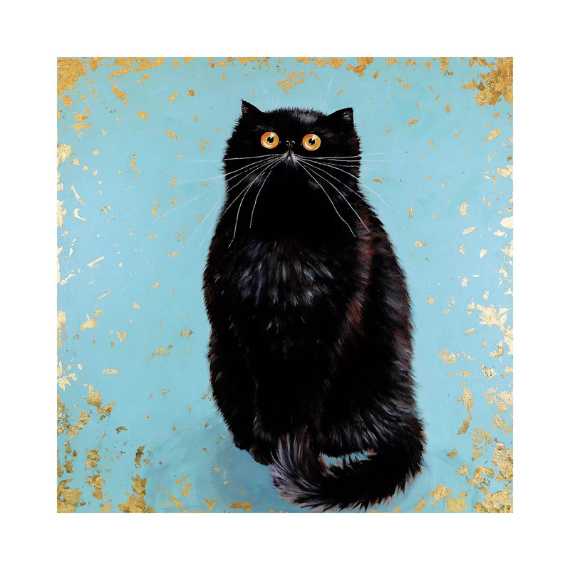 " Hendricks " by Kim Haskins, Wrapped Canvas, No Mat, 12" H x 12" W x 1.5" D