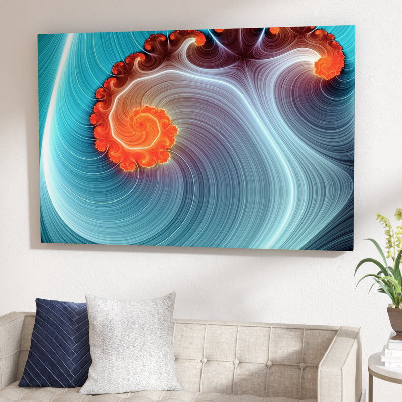 « blue lagon », impression, Toile, H 8 po x l 12 po x P 0,75 po