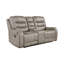 Causeuse double inclinable avec console centrale Modern Living Room 1Pc