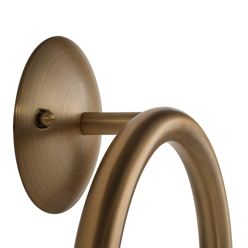 Santi Wall Sconce, Brushed Brass