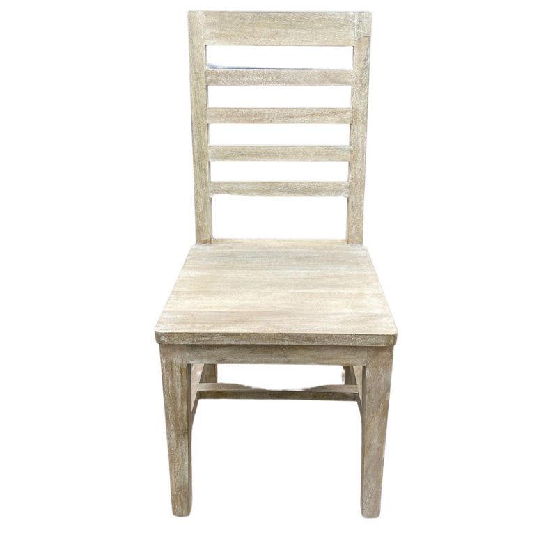 Chaise Gorham, Blanc délavé