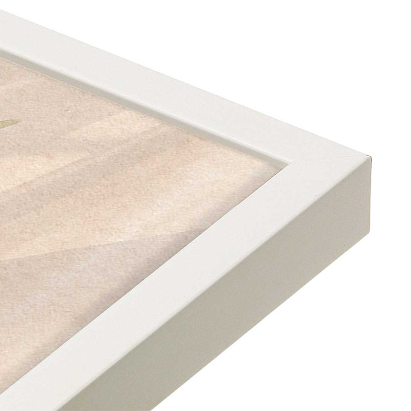 Ensemble de 2 impressions «Petal Party», Impression encadrée, Blanc opaque, 48 po x 32 po