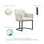 Fauteuil ivoire