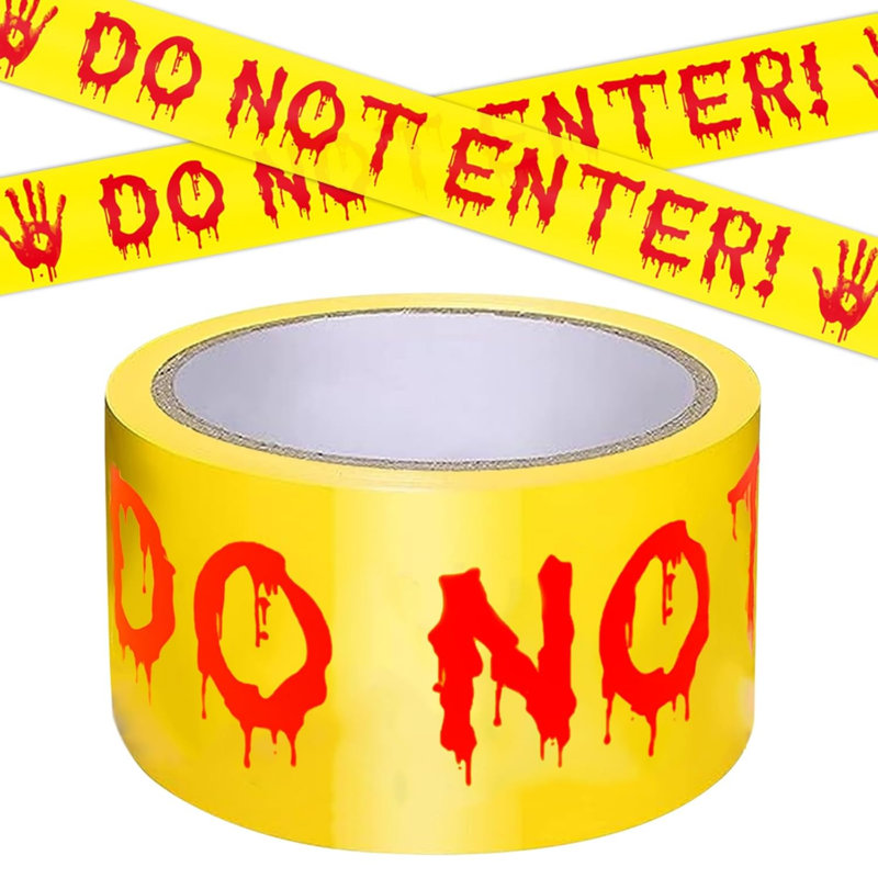Ruban d'avertissement d'Halloween Decorations