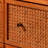 Ingraham 2 Piece Solid Wood Bedroom Set with Rattan Drawer Fronts