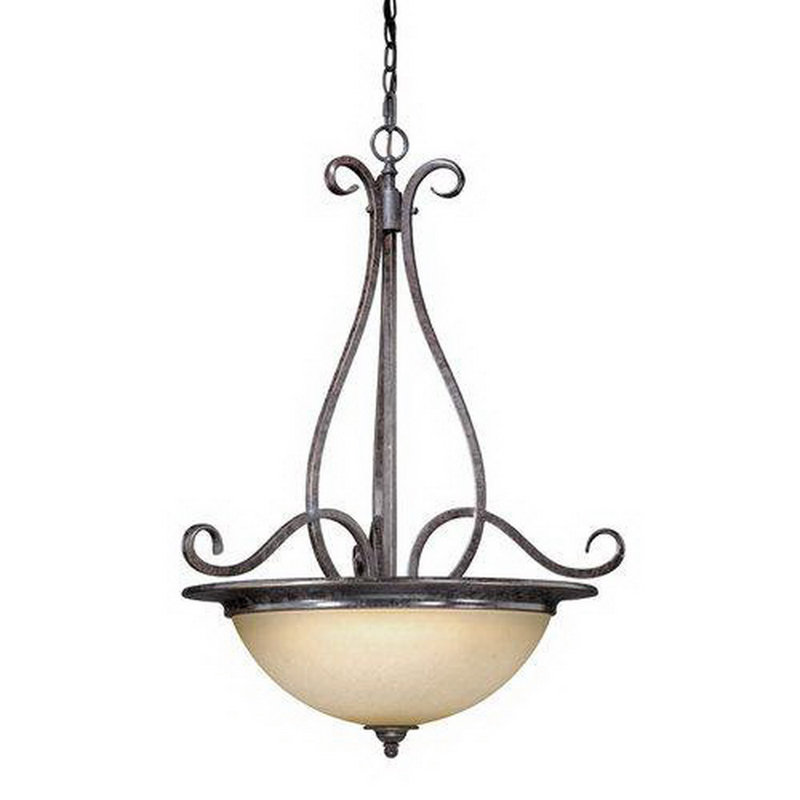 Luminaire suspendu bol 1 lumière Afognak