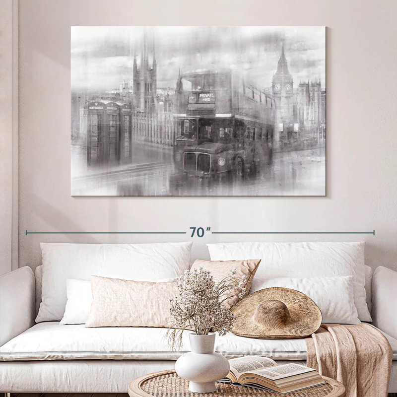 Ravi London Westminster Collage BW, H 34 po x l 51 po