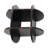 31.5" Round Glass Coffee Table With Wood Base  For Living Room-2028826440-2028826442