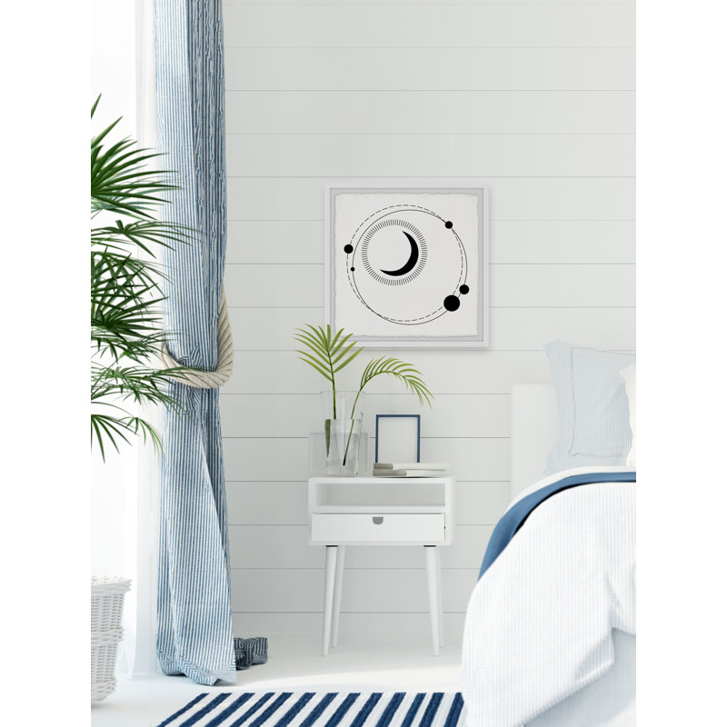 Moon Movement - Single Picture Frame Print, 81cm H x 81cm W x 3.81cm D